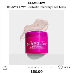 GlamGlow Berryglow Probiotic Recovery Mask